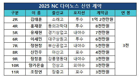 * NC 다이노스